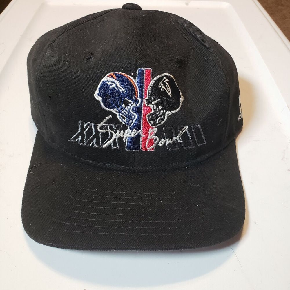 New Era Never Worn Superbowl XXXIII Falcons Bronco Snapback Hat